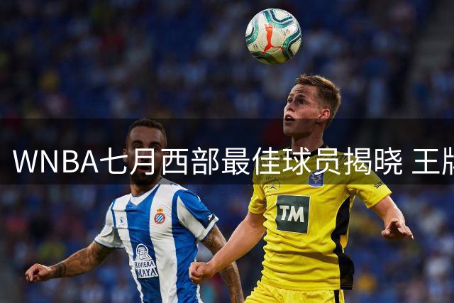 WNBA七月西部最佳球员揭晓 王牌核心阿贾·威尔逊强势当选
